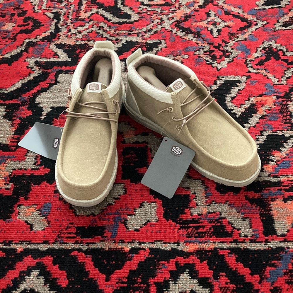 Hey Dude Wally Mid Loafer ”Salt n Stone” Men’s 11